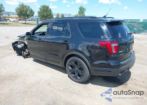 2019 Ford Explorer Sport z USA, uszkodzony, nr VIN 1FM5K8GT9KGB20139